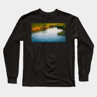 Near Sunset at MacCormacks Beach Long Sleeve T-Shirt